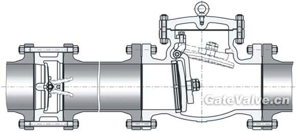 對(duì)夾式與法蘭式止回閥的對(duì)比
