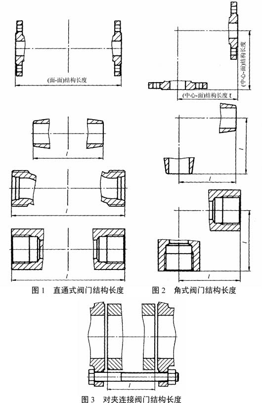 結(jié)構(gòu)長度示意圖